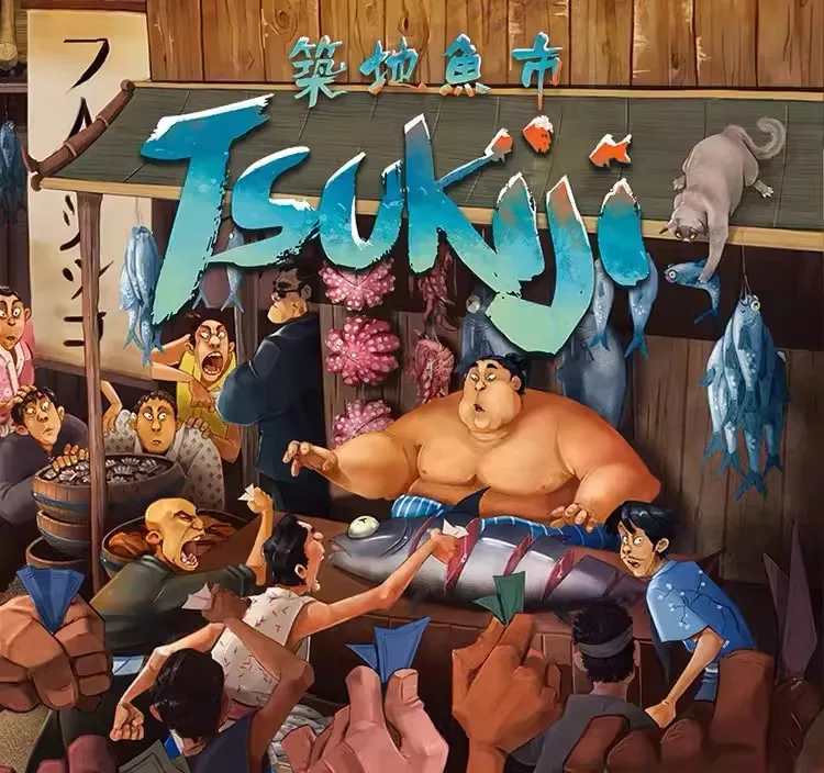 Tsukiji Bordspel 2-5 spelers Familie/Feest Grappig tafelspel Vrienden Entertainment Handel Strategiespel