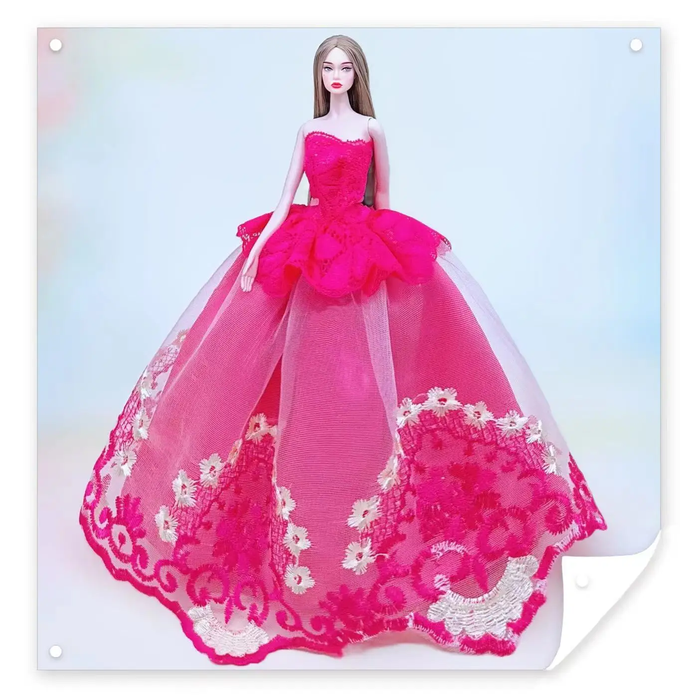 20 Pièces Vêtements & Accessoires Pour Poupée Barbie – Robes Princesse, Chaussures Et Sacs Élégants