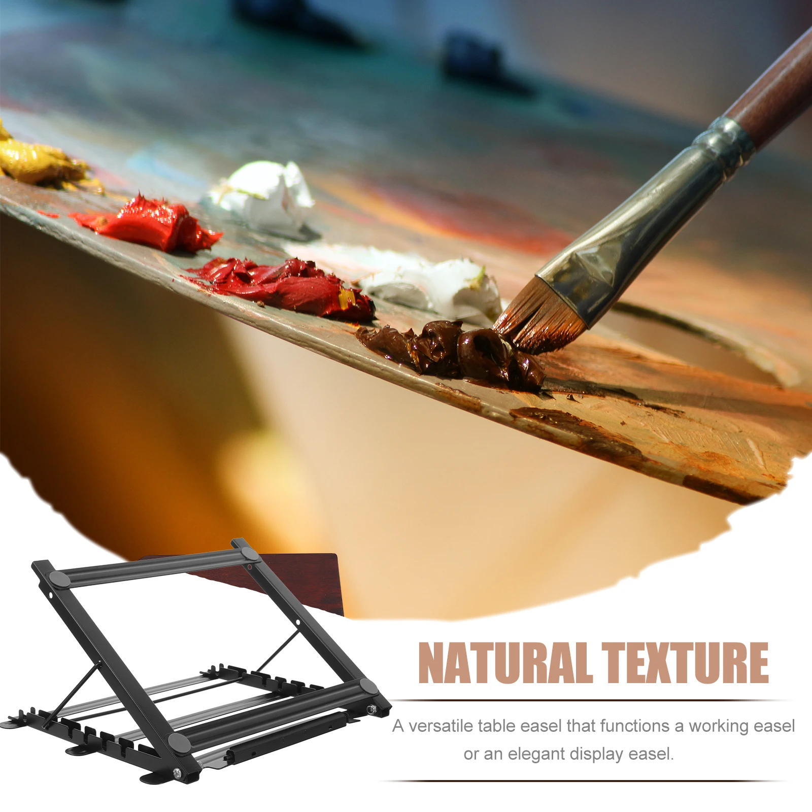 

Luminous Plate Drawing Board Stand Metal Tracing Light Holder Sturdy Wear Resistant Office Home Use Portable Painting Supply