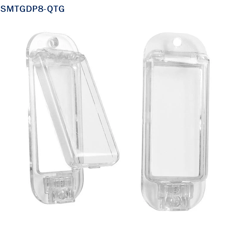 NEW Child Safety Rocker Switch Protective Cover Transparent White Toggle Switch Guard Prevent Kids Touch Wall Switch Protector