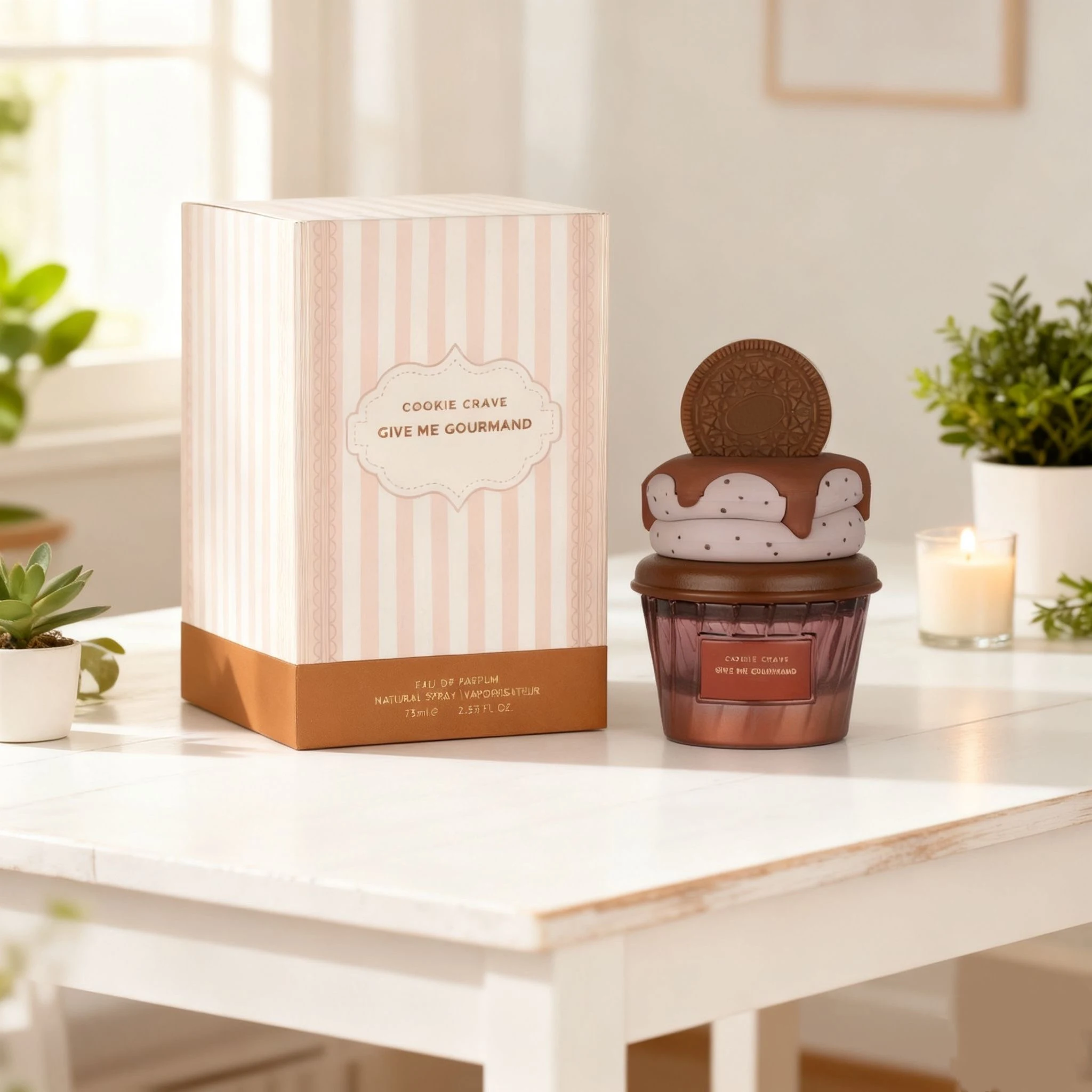 

Cookie Crave Give Me Gourmand Women's Eau de Parfum - Sweet Cookie & Cream Fragrance, Perfect Gift for Her