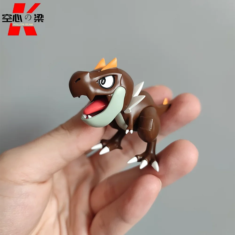 [1/20 Scale World] Tyrunt & Tyrantrum Baby Tyrannosaurus & Mesognathosaurus Toy Figure Decoration