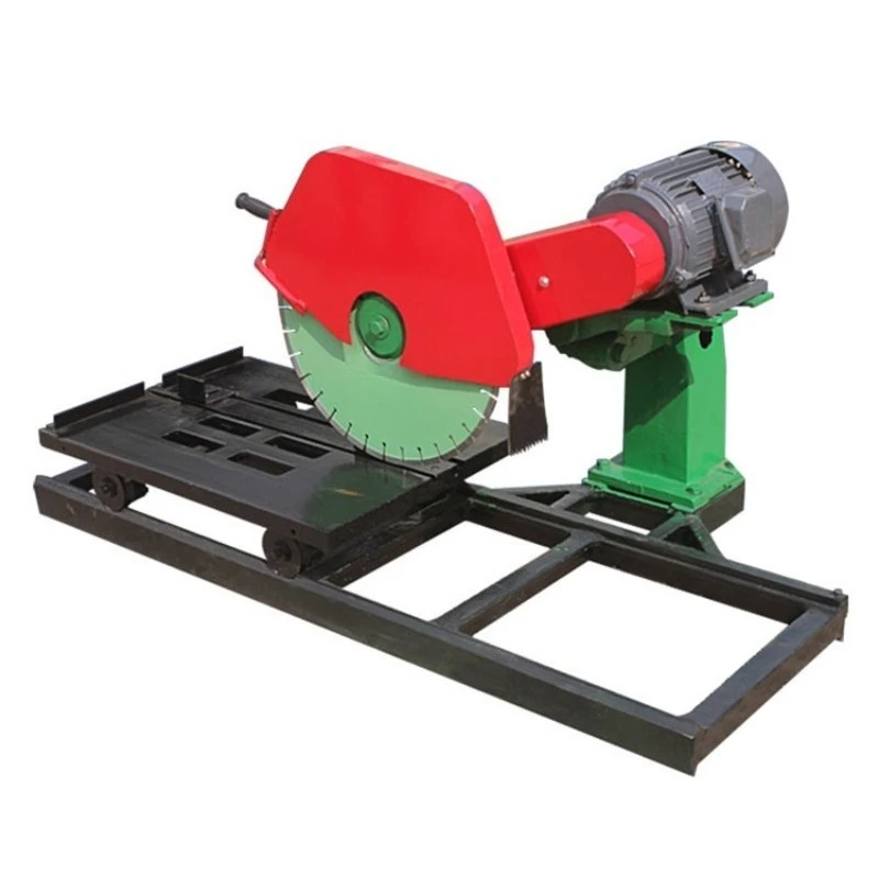 

Stone cutting machine, track type multi-functional marble cutting machine, granite refractory brick cutting