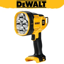 DEWALT DCL043 20V Cordless LED Spotlight Bulb High Brightness 90 Degree Pivoting Head Outdoor Jobsite Work Light Lighting Tool