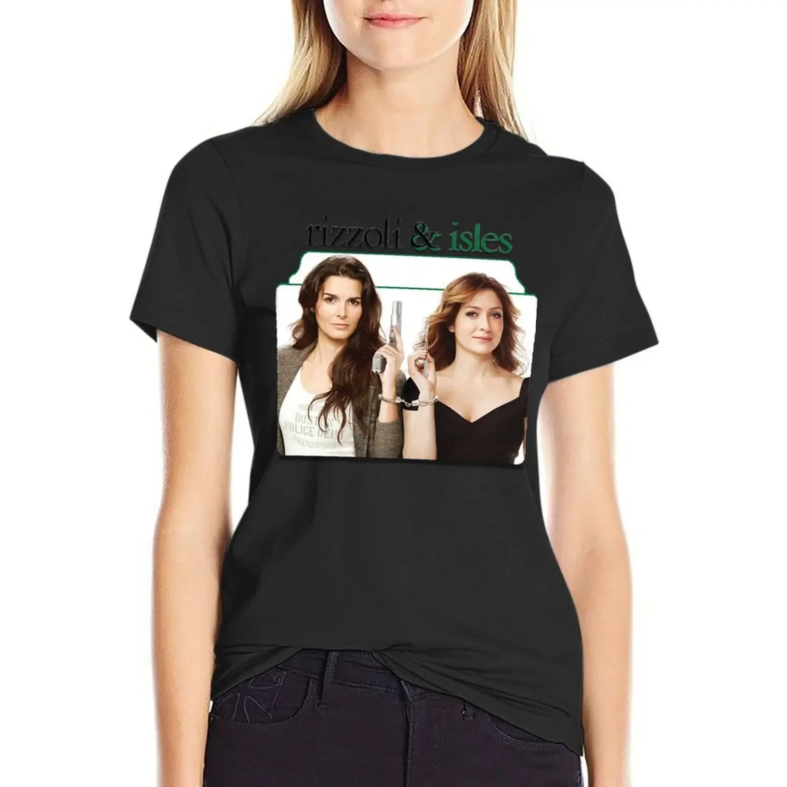 

Rizzoli and Isles , Rizzoli and Isles T-Shirt funny korean fashion blacks fashion woman blouse 2025