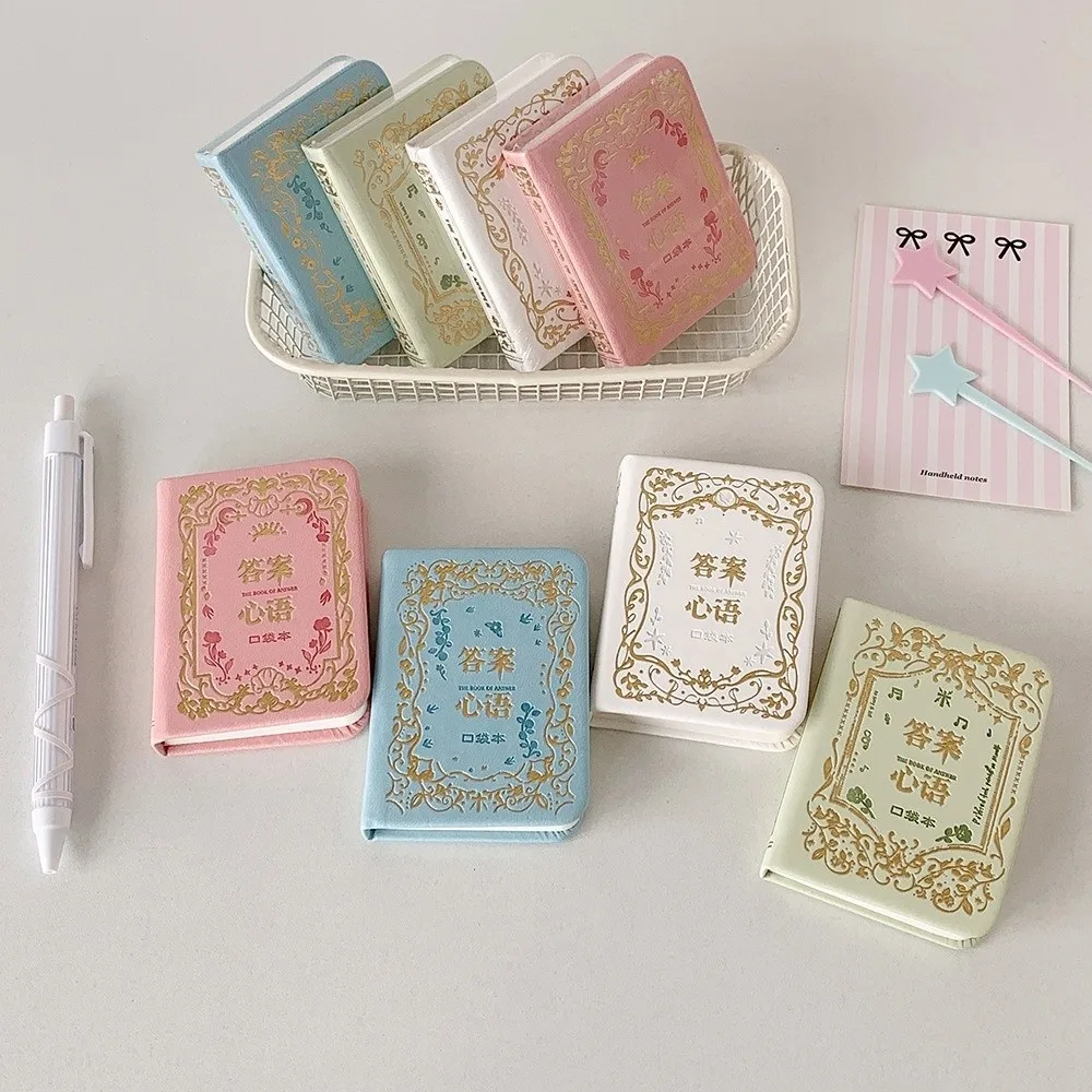 New Answer Book Pocket Book Mini Portable Notebook Colorful Word Excerpt Book Students