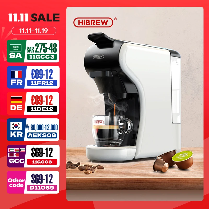 4-in-1 Capsule Coffee Maker