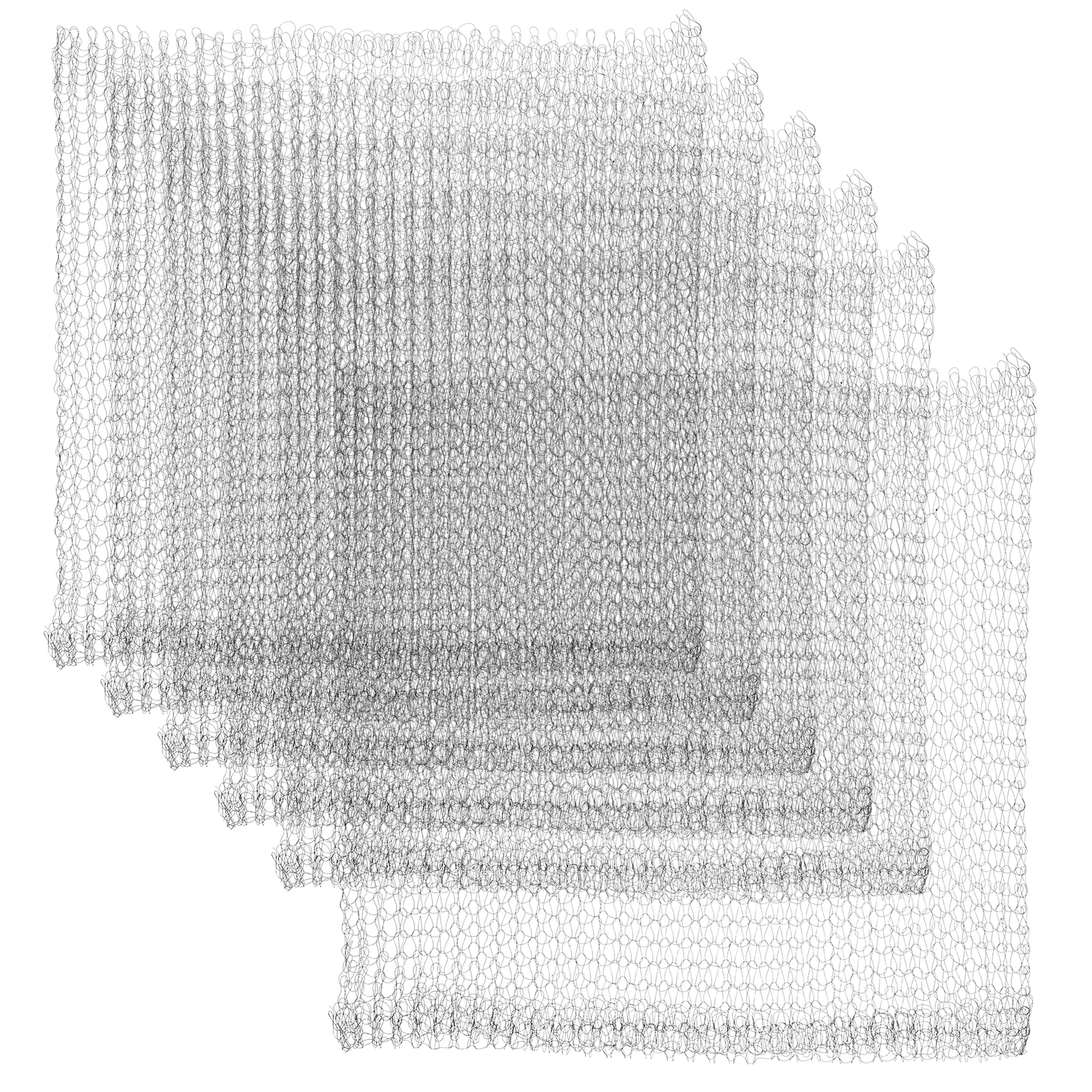 

6pcs 10x9inch Stainless Steel Mesh Bags Plant Root Protection Baskets Gardening Accessories Durable 304 Metal Net Pots Flower
