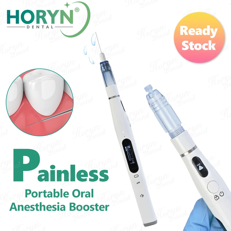 

Smart Dental Oral Anesthesia Injector Portable Painless Local Anesthesia with Operable LED Display Anesthesia Syringe apparatus