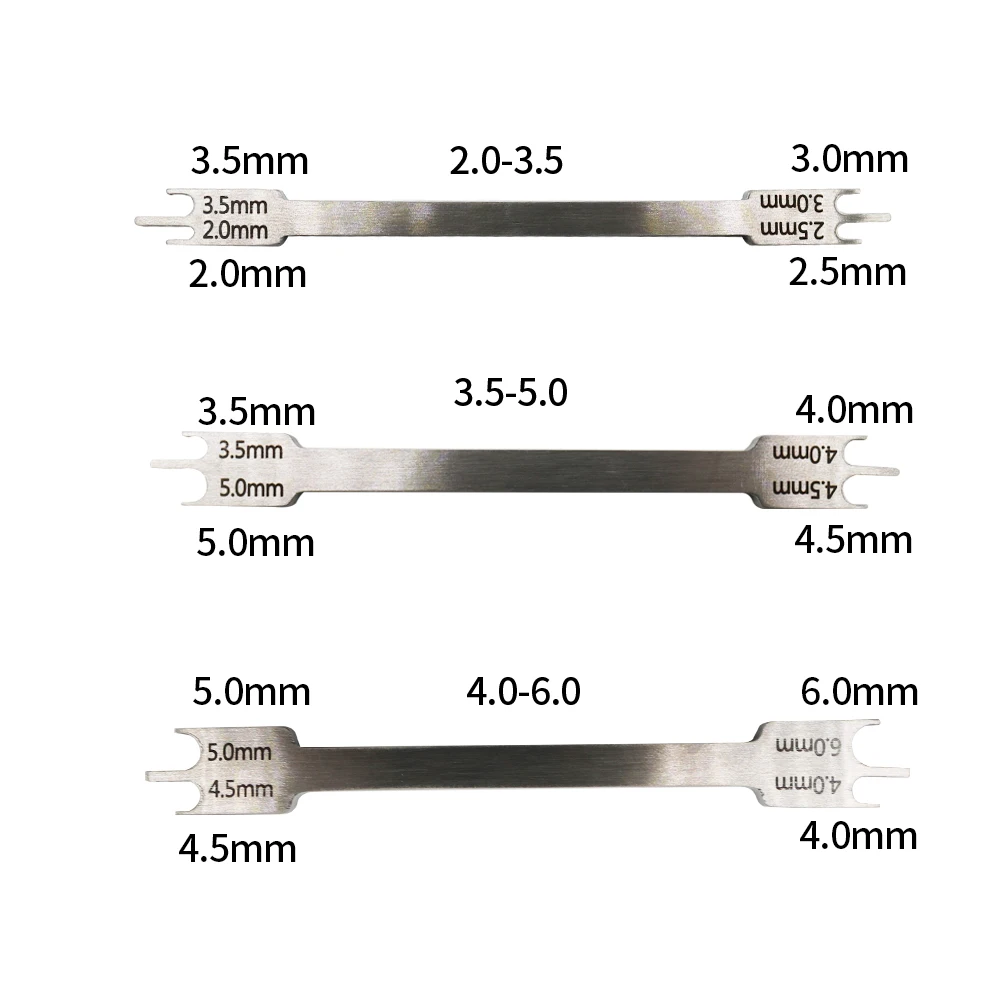 Dental Orthodontic Bracket Locator Stainless Steel Bracket Positioner Gauge