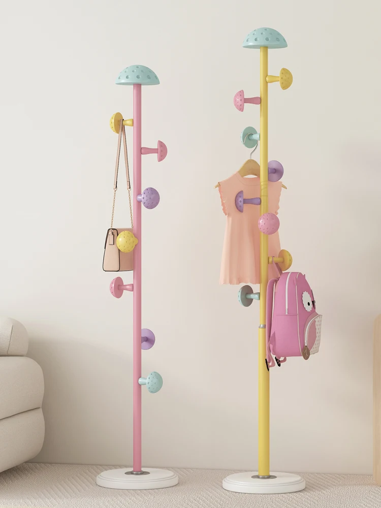 

Children's Hanger Floor to Floor Bedroom Mushroom Hanger Living Room Household Dopamine