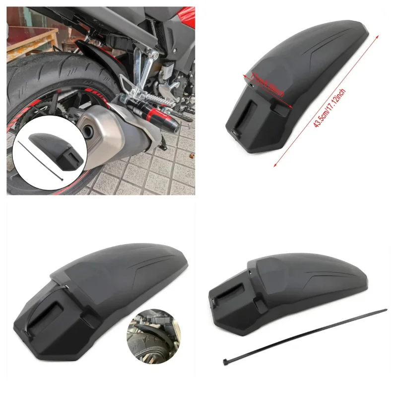For Honda CBR500R CB 500 F X CBR 500R CB500F CB500X 2013-2021 Motorcycle Rear Fender Mudguard Forward Splash Guard Accessories