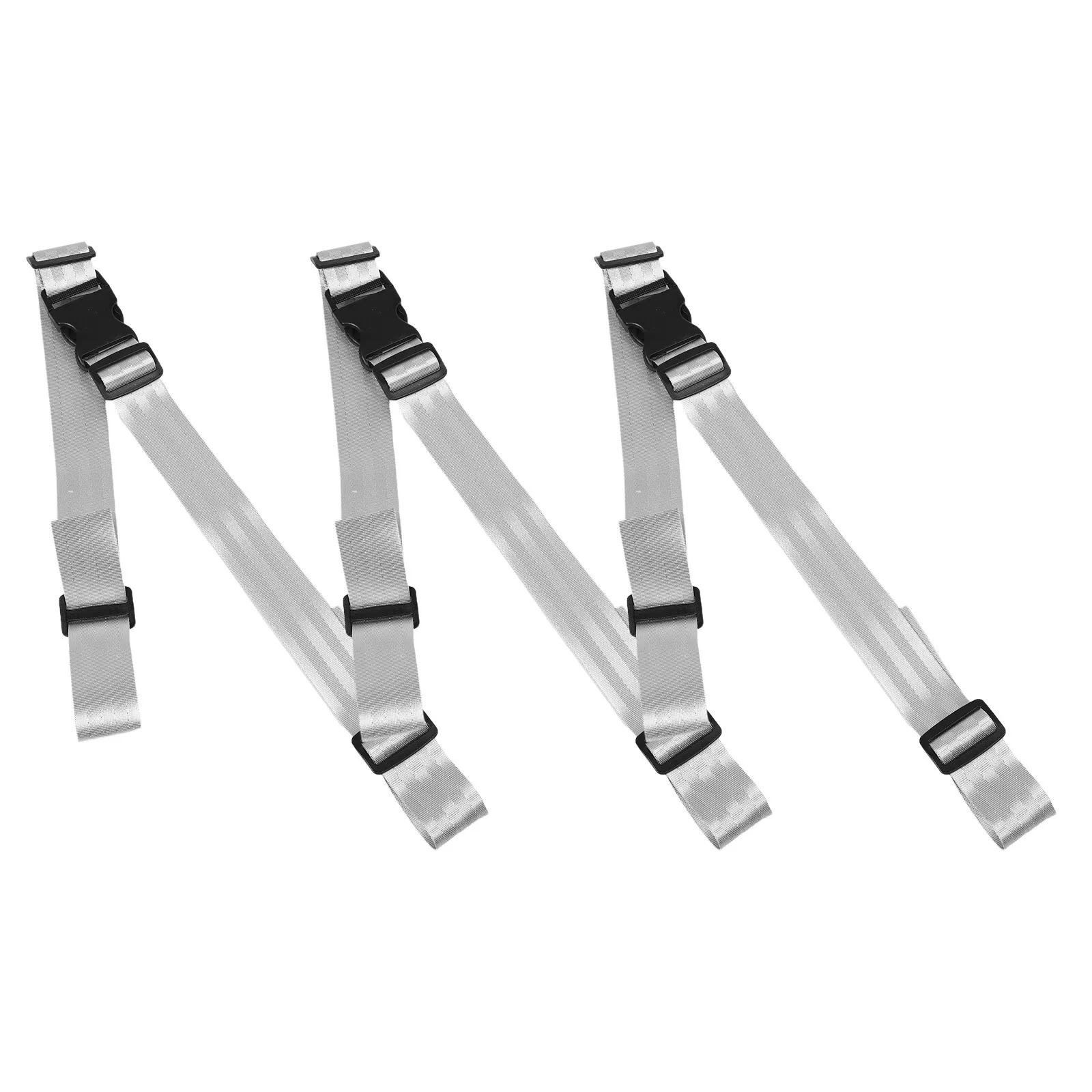 Cinghie di sicurezza per seggiolone da 3 pezzi Imbracatura regolabile universale per seggiolino per passeggino portatile da viaggio per neonati