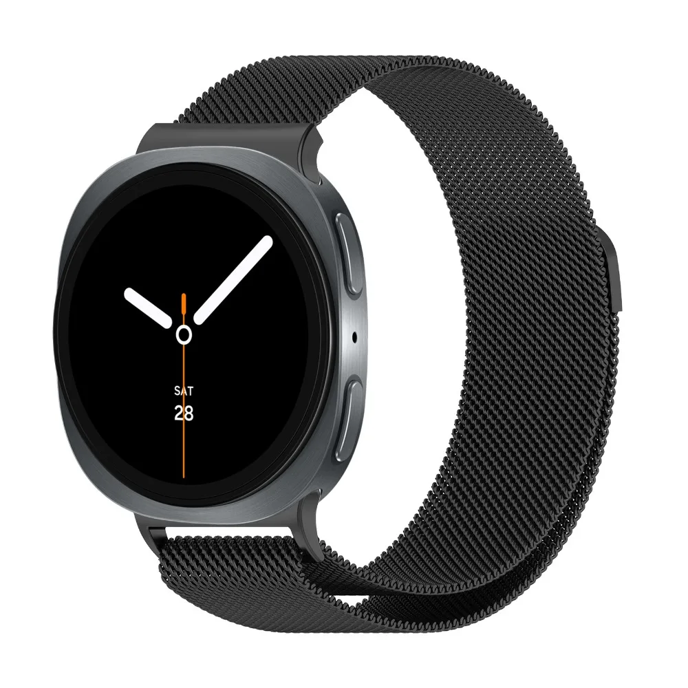 Milanese حلقة الفرقة لساعة سامسونج جالاكسي 8 44 مللي متر 40 مللي متر الترا 2 سوار معدني جالاكسي ساعة 8 الكلاسيكية حزام ساعة اكسسوارات