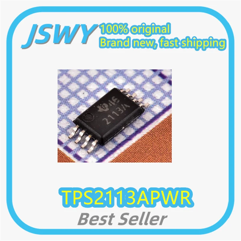 

(10/50 pieces) TPS2113APWR TPS2113 silkscreen 2113A MSOP-8 logic power management chip. Brand new and authentic. Fast shipping