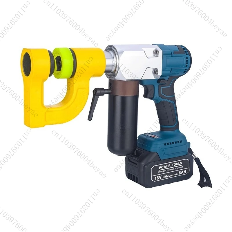 220V/110V Electric Handy Hydraulic Hole Puncher 900/1200W 6mm Knockout Punch Tool Angle Iron Channel  Aluminum Iron Plate