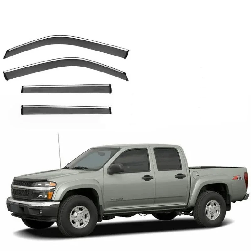 

Window Visor Rain Guard Side Window Deflector Weather Shield For Chevrolet Holden Colorado 2003 2004 2005 2006 2007 2008 - 2024