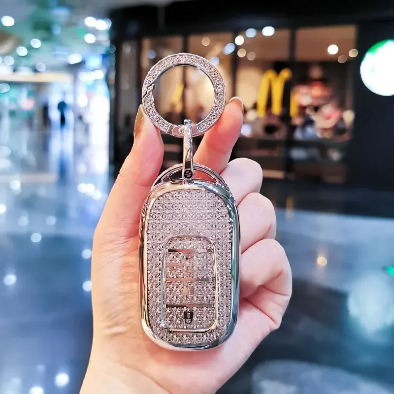 

Suitable for Honda Keycase CRV Vezel 11th Generation Civic Accord Avancier Fit XRV Integra Inspire Keycover Keyshell Keychain