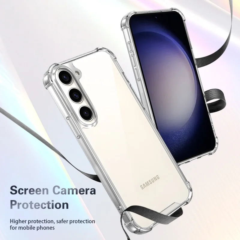 Hartschalenhülle für Samsung Galaxy A56 A55 A57 A37 A36 A35 A26 A17 A07 A06 A16 A15 5G Handyhülle Acryl Transparente Rückseite – Detail 14