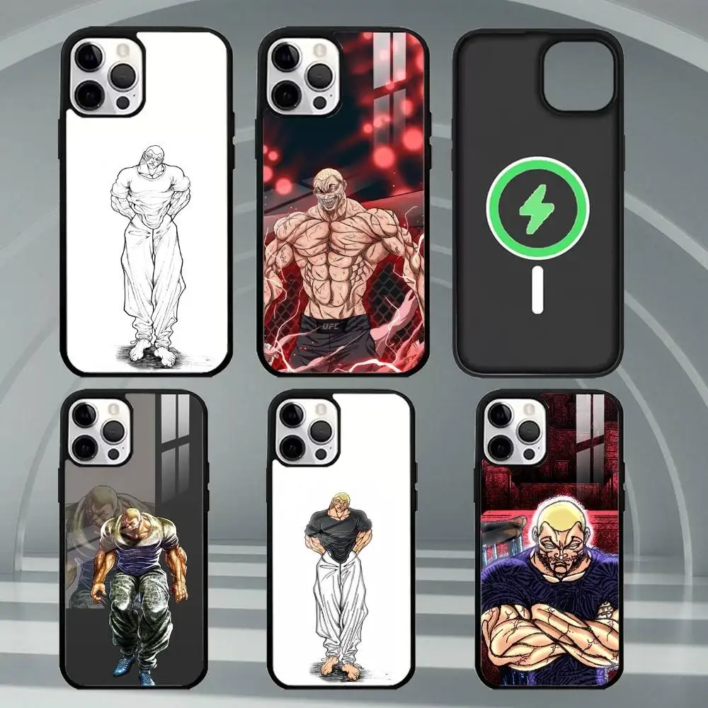 

J-Jack H-Hanma Phone Case For iPhone17,16,15,14,13,12,11 Plus,Pro Max Magnetic For Magsafe Wireless Charging