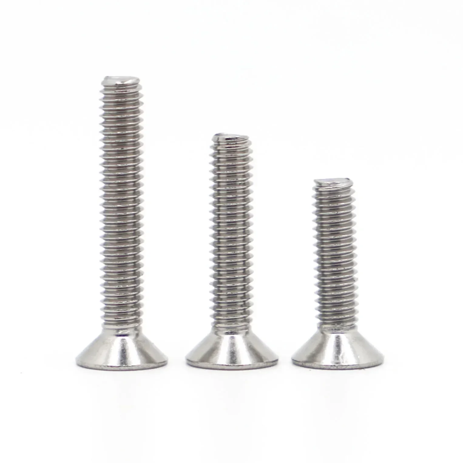 5-50pcs หกกลีบสลักเกลียว M1.6 M2 M2.5 M3 M4 M5 M6 M8 A2-70 304 สแตนเลส GB2673 FLAT Countersunk หัวหกกลีบ Torx Scerws