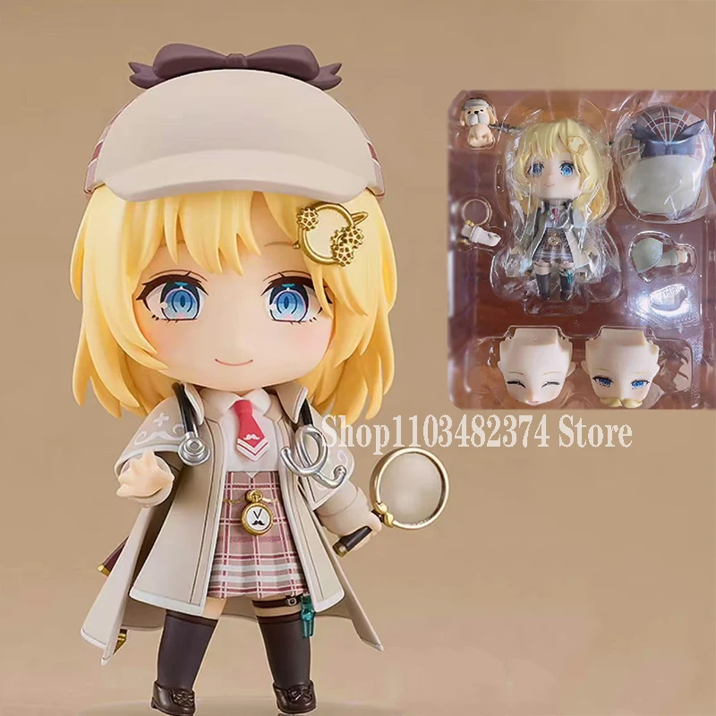 Japanese Anime Cute Hololive Nendoroid Watson Amelia Figure #2216 Figurine Movable Dolls 10cm PVC Collection Ornament Toy Gift