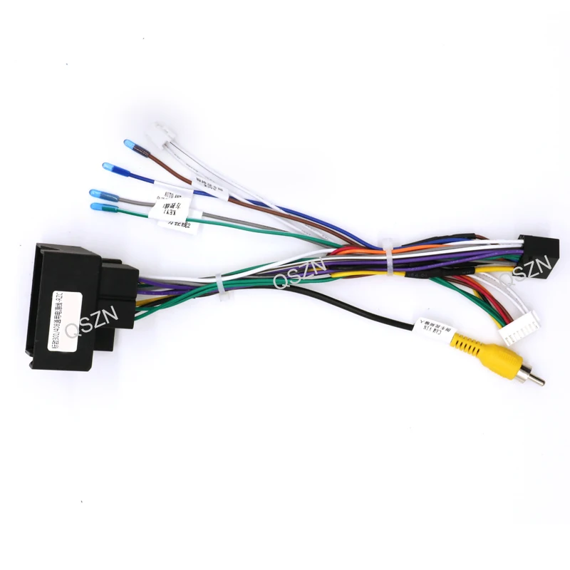 Canbus Box PSA-RZ-15 For Peugeot 206/307/301/2008 /Citroen Elysee With Wiring Harness Power Cable Android Car radio Multimedia