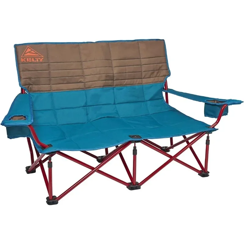 Kelty Low-Love Seat Camping Chair - Portable, Folding Chair for Festivals, Camping and Beach Days