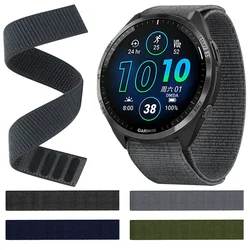 Braided Nylon Loop Band for Garmin Watch Forerunner 965 955/Approach S60 S62 S70 Strap Instinct 2X 2226mm Quick Release Bracelet