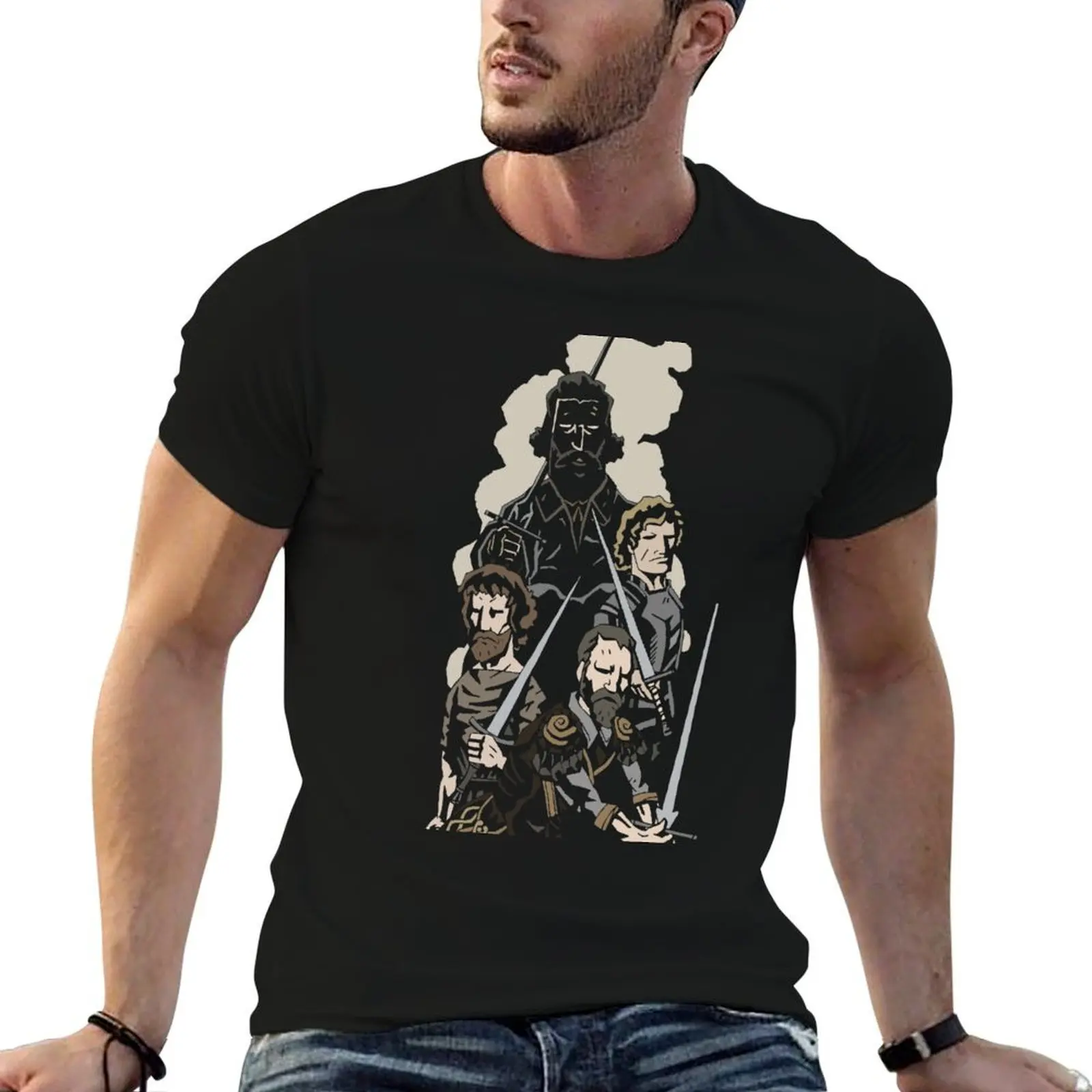 

German Masters (Black Shirts Only) T-Shirt cotton t shirts high quality man t shirt graphic g man t shirts for men T-shirt