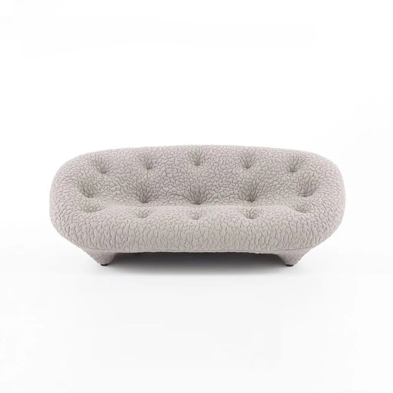 

Overall shape cotton freehand space sofa wabi sari special-shaped Internet celebrity shell sofa arc