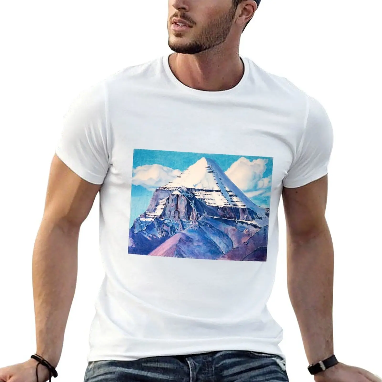Kailash T-Shirt g man t shirts for men t shirt men 100% cotton luxury brand man t shirt summer T-shirt