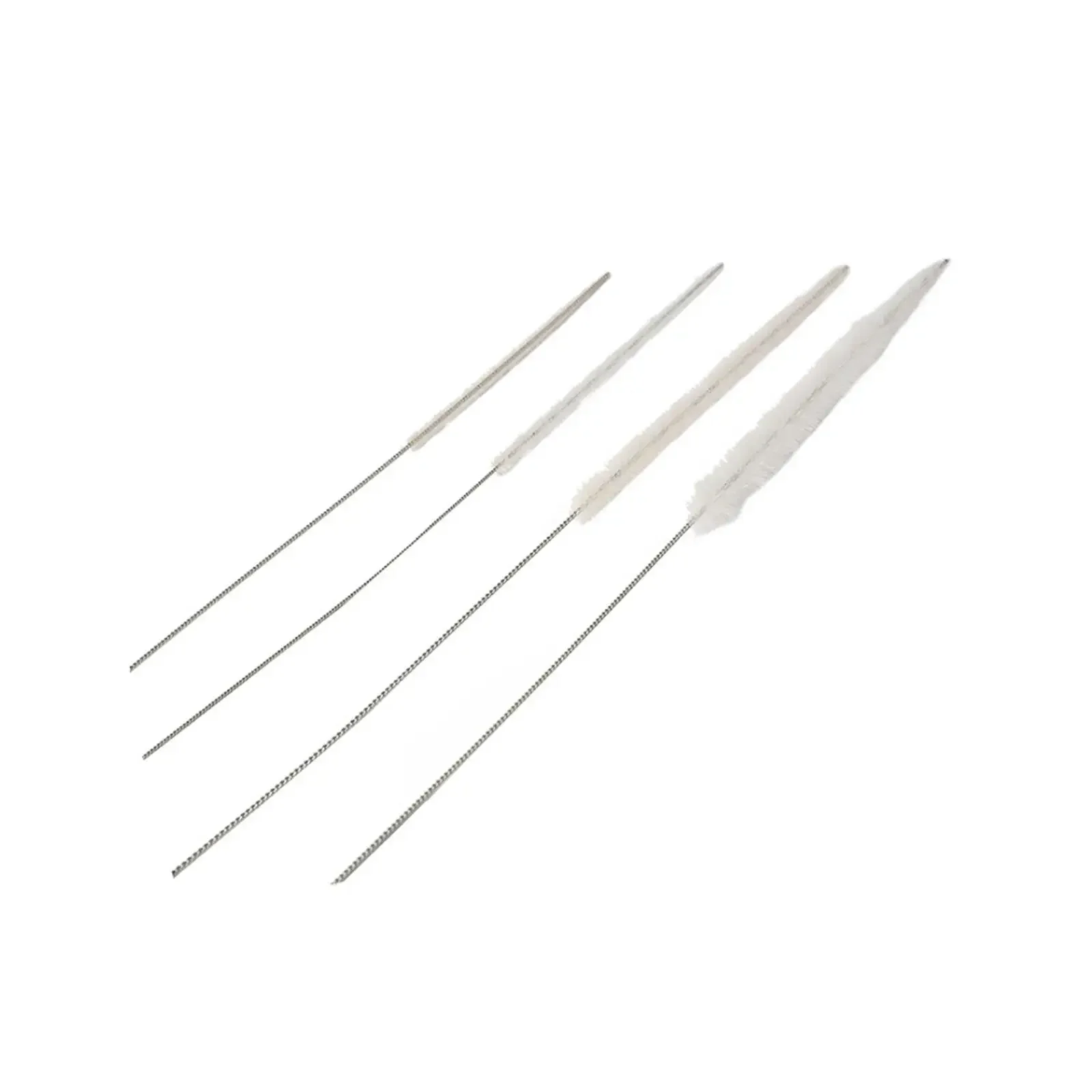 400/420/455/520mm Length Nylon Bristle Pipette Brush Straw Washing Cleaner Lab Supplies