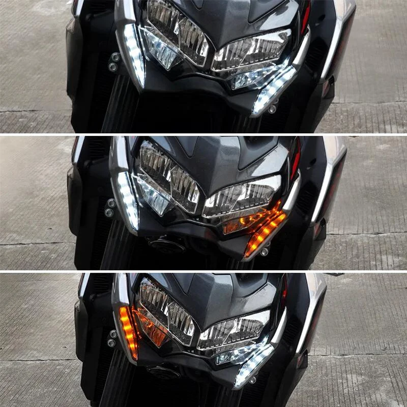 Artudatech LED Front Daytime Running Lights Headlight for KAWASAKI Z900 2020 2021 2022 Accessories image 6