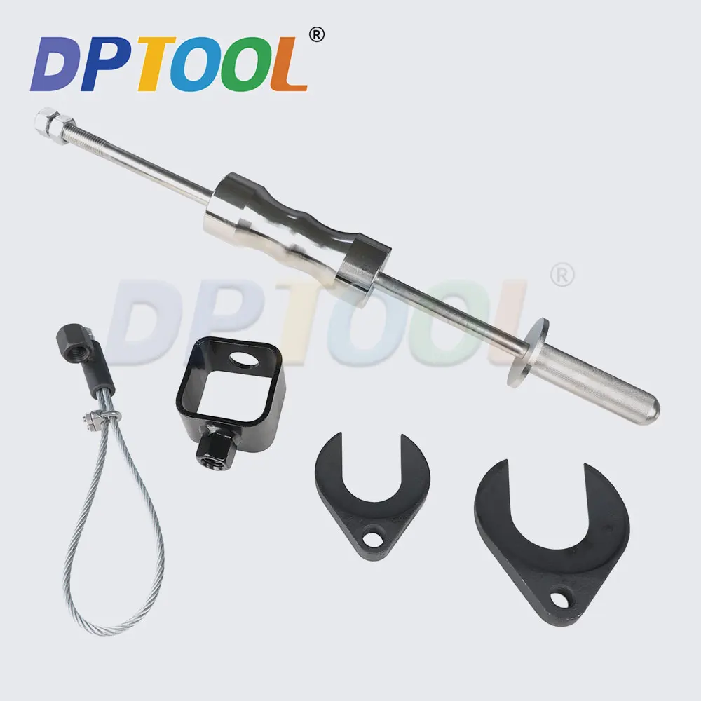 Inner CV Joint Puller Slide Hammer Front Wheel Drive Axle Half Shaft Removal Tool Kit with Ball Joint Removal Tool