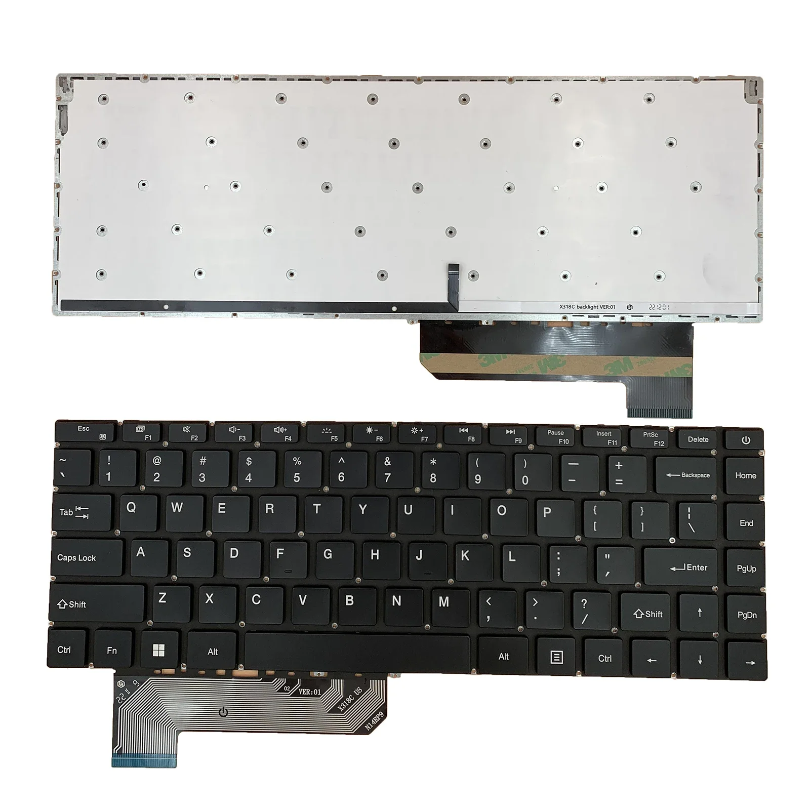 

US Laptop Keyboard for Gateway GWTN141-4 GWTN141-4BL GWTN141-4GR GWTN141-4RG