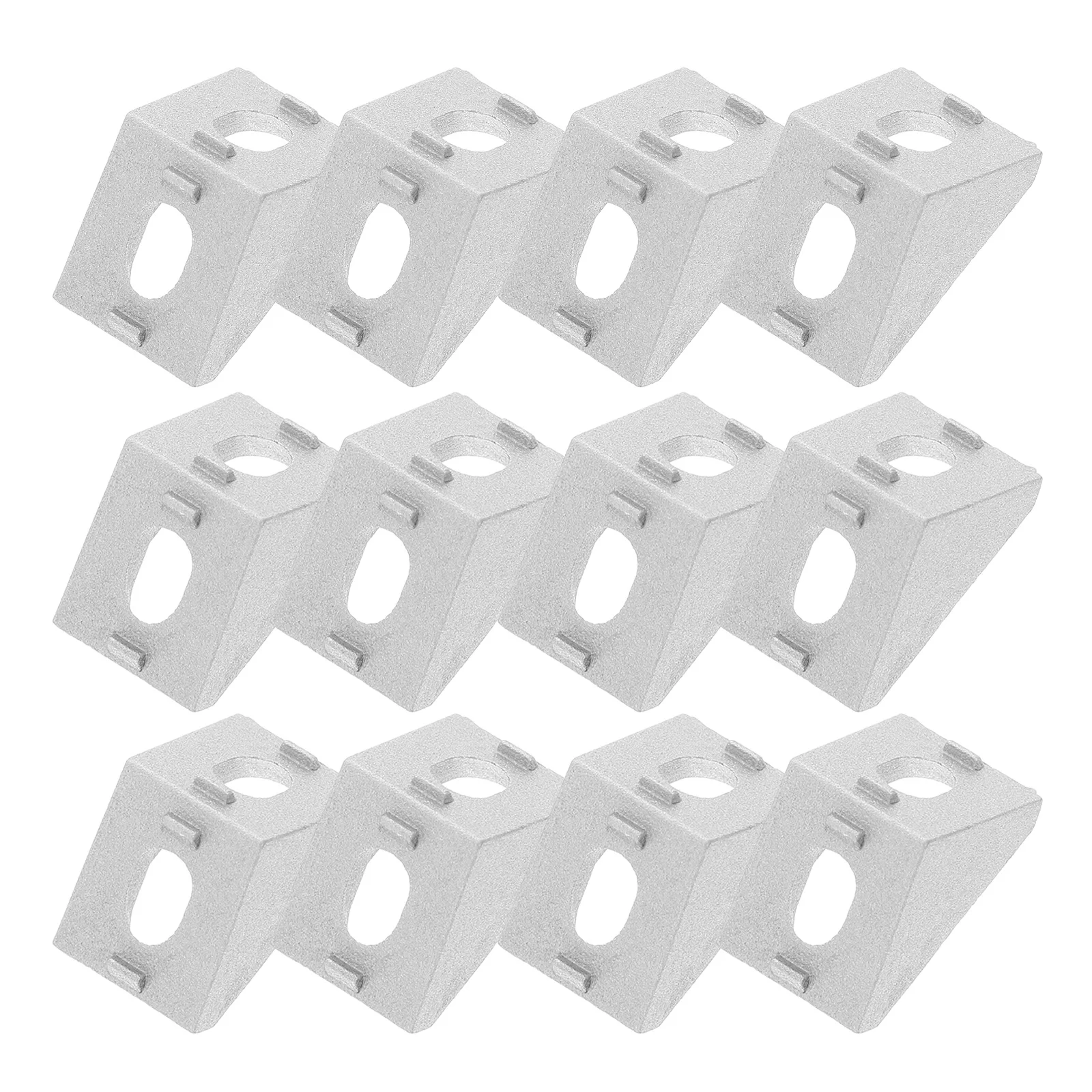 

20pcs Aluminum Corner 2.8X2.8X2Cm For 20Mm T-Slot Profile Heavy Duty Metal Bracket For 3D Printer Cnc Robotics Aluminum