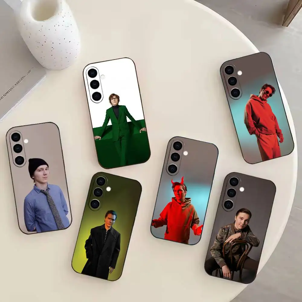 

P-Paul Dano Phone Case For Samsung Galaxy A91,80,73,72 ,71,53,52,32 ,31,22,21s,20,Soft Black Case