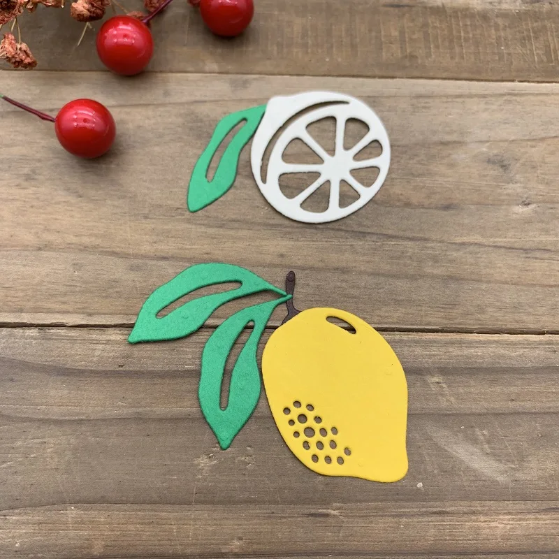 Lemon decoration Metal Cutting Dies Stencils For DIY Scrapbooking Decorative Embossing Handcraft Die Cutting Template