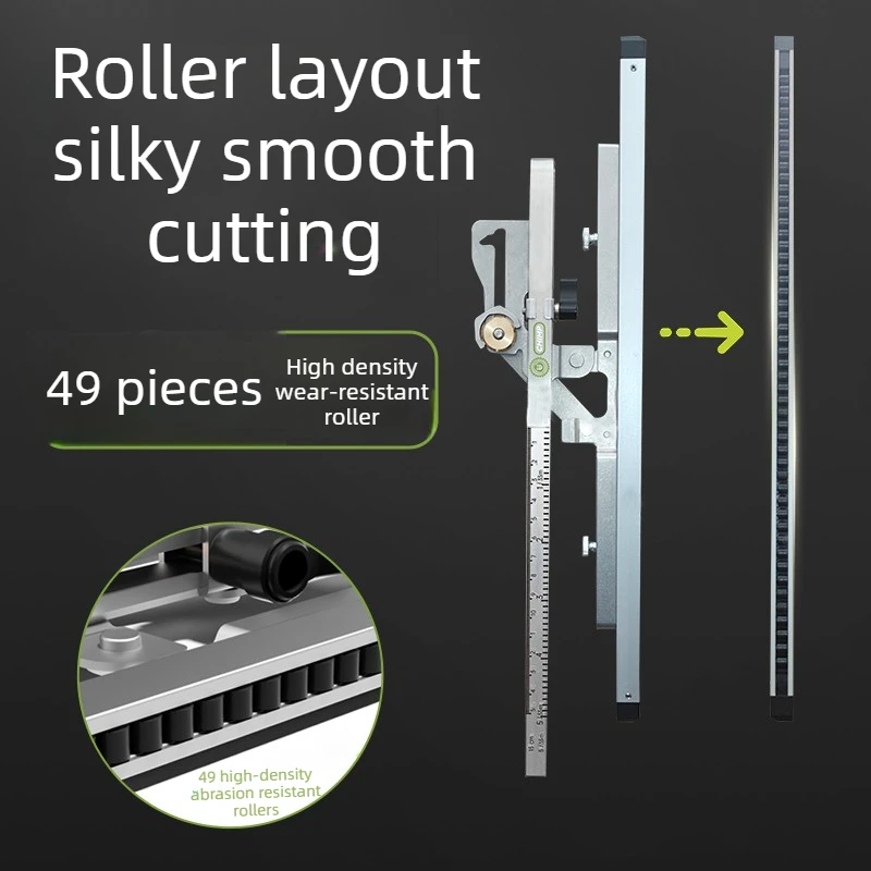 Electric Circular Saw Folding Guide Ruler Woodworking Parallel Ruler Cutting Board Guide Rulers Curve Saws Suitable for WORX