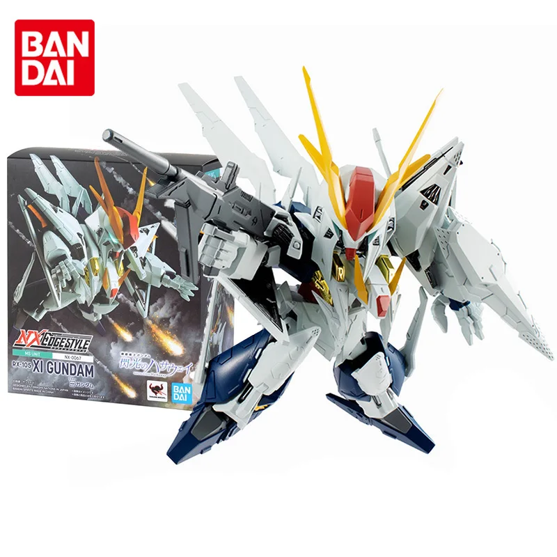 Bandai Genuine Gundam Anime Figure NXEDGE STYLE NX RX-105 XI Gundam Collection Gunpla Anime Action Figure Toys for Children