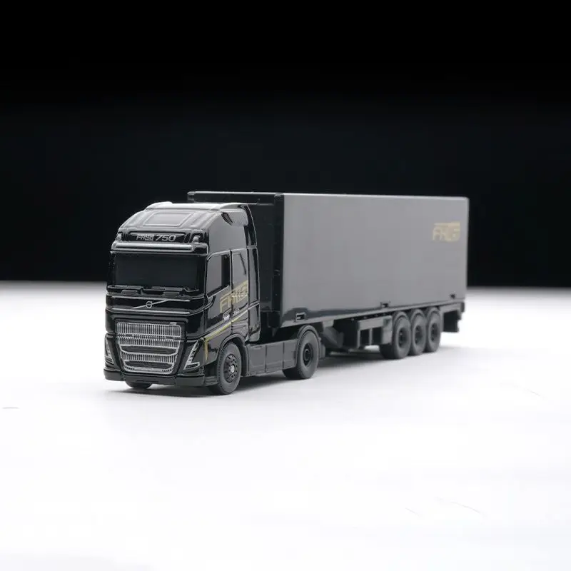 

Mertrto Volvo FH16 Container Trailer Small Alloy Model Simulation Small Scale Car Model Decoration