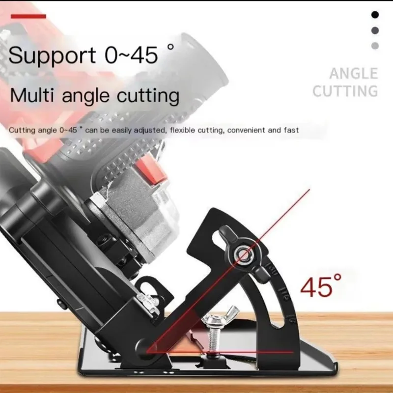 

Hand Angle Grinder Converter To Cutter Cutting Machine Refit Electric Chain Saw Circular Saw Bracket Base Woodworking Table Tool