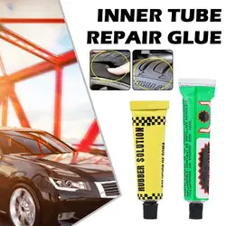 12g/20ml Tire Tyre Repairing Glue Car Motorcycle Bicycle Auto Inner Puncture Rubber Tools Glue Repairing Tube Accessories W R7H5