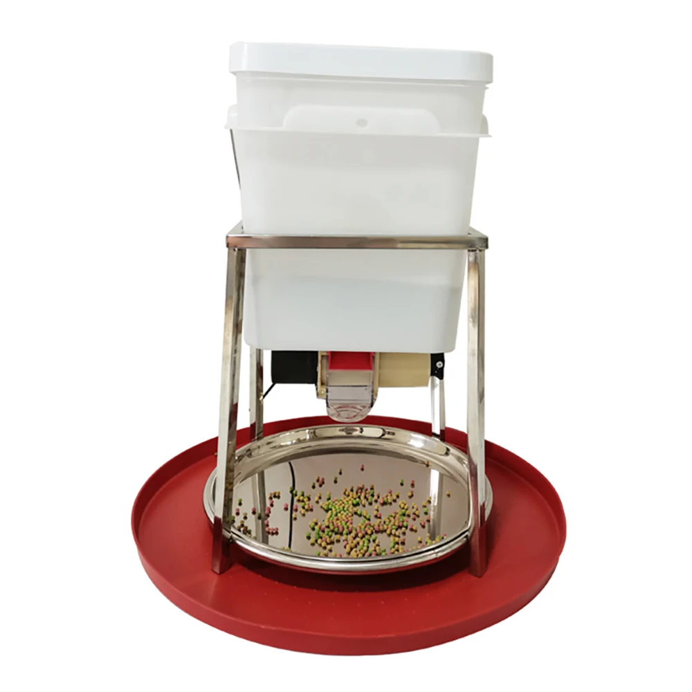 Máquina automática de alimentação de pombos, máquina de alimentação remota cronometrada e quantitativa para peixes