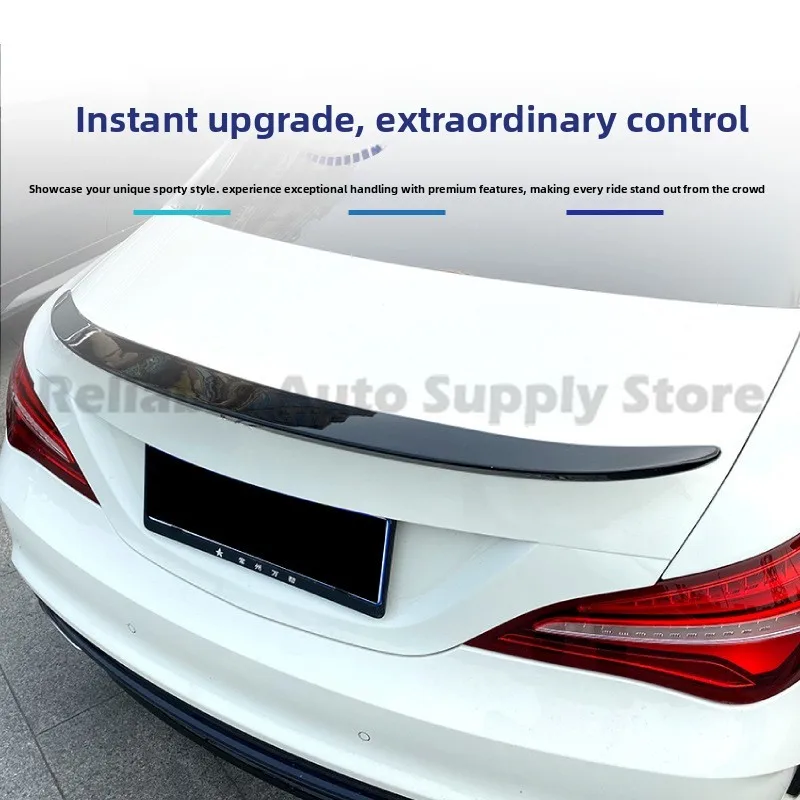 

For Mercedes-Benz CLA Class C117 CLA180 200 CLA45 2013-19 AMG Rear Spoiler Roof Wing Modification Kit High Quality Durable Styli