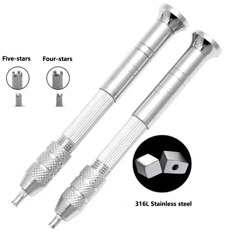 Премиум прочная отвертка для Ричард тысяч RM разборка ремешка для часов размер кольца 4 звезды или 5 звезд Инструменты для ремонта винтов аксессуары