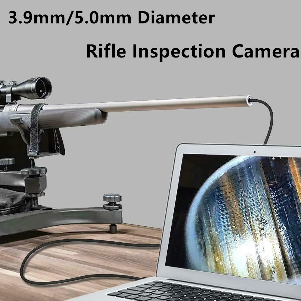 3.9mm/5.0mm Rifle Bore Scope For Android Phone Tablet PC Wifi Camera For iOS Iphone Pipeline Gun Barrel Borescope Inspection