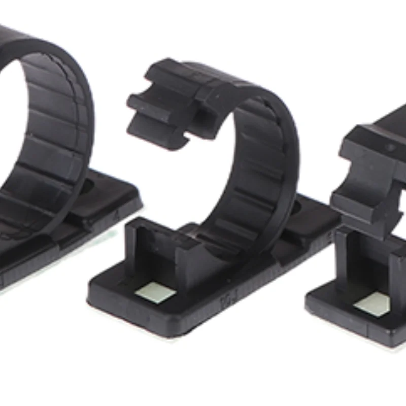 Organizador de cables autoadhesivo de 20 piezas, Clips de gestión, soporte para cables, abrazadera de línea de escritorio, enrollador USB de LY-4/6/8/10/11/12 ajustable ​