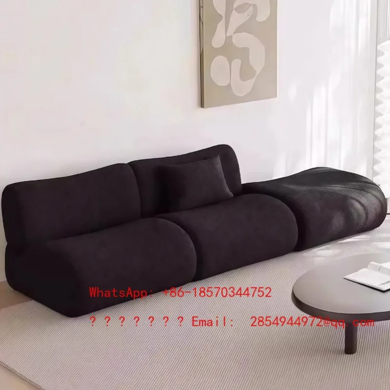 Living Room Luxury Sofa Modern Minimalist Fabric Sofa Multi Functional Free Combination Sofas Household Aesthetic Furniture